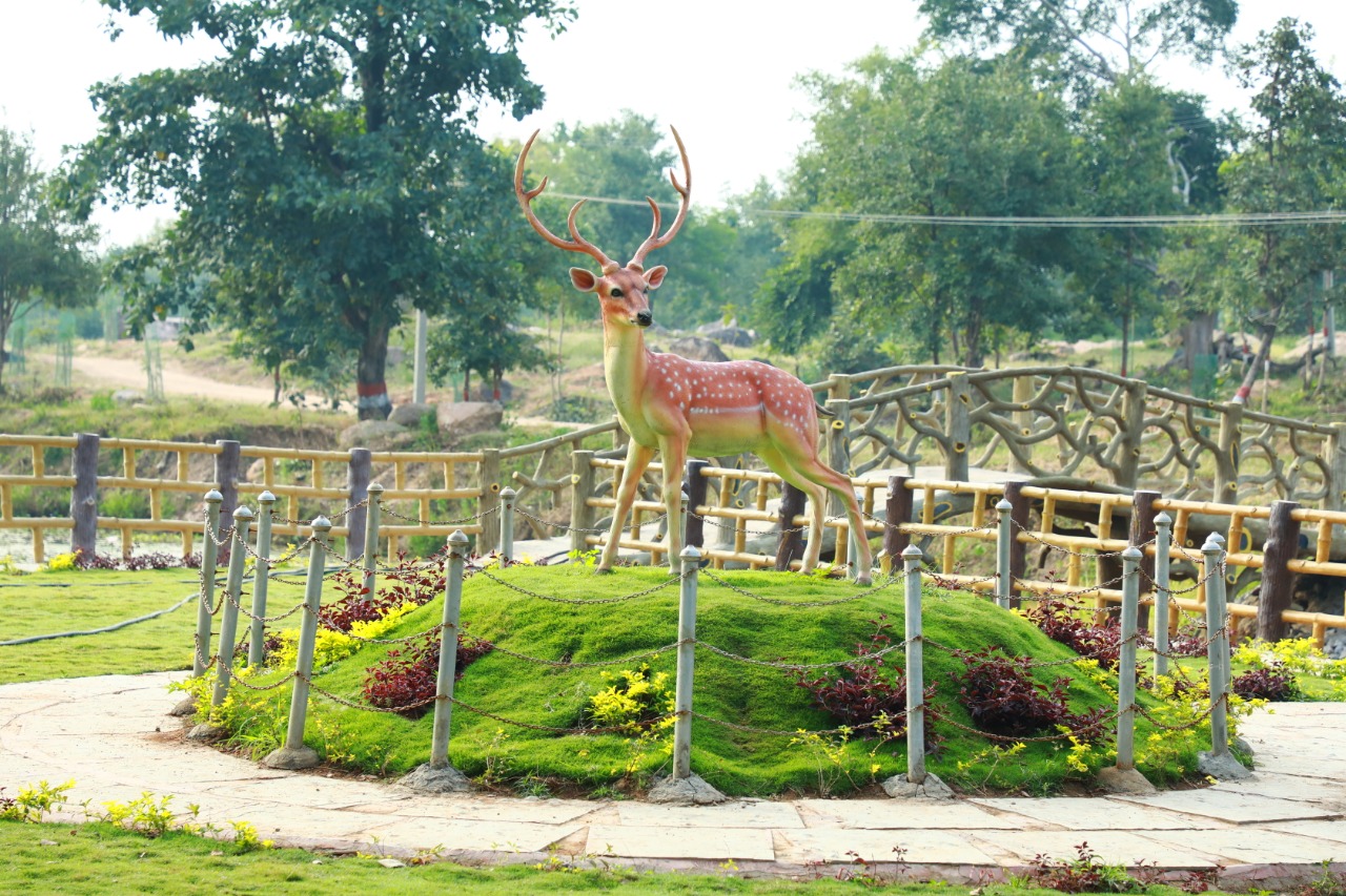 Wildlife model in Adilabad Haritha Vanam 1